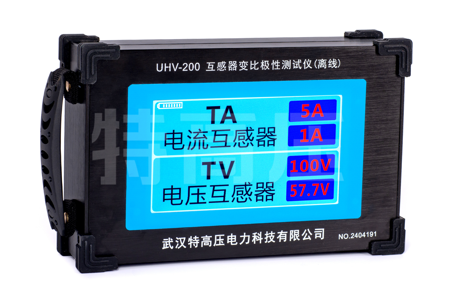 UHV-200 互感器變比極性測(cè)試儀(離線)