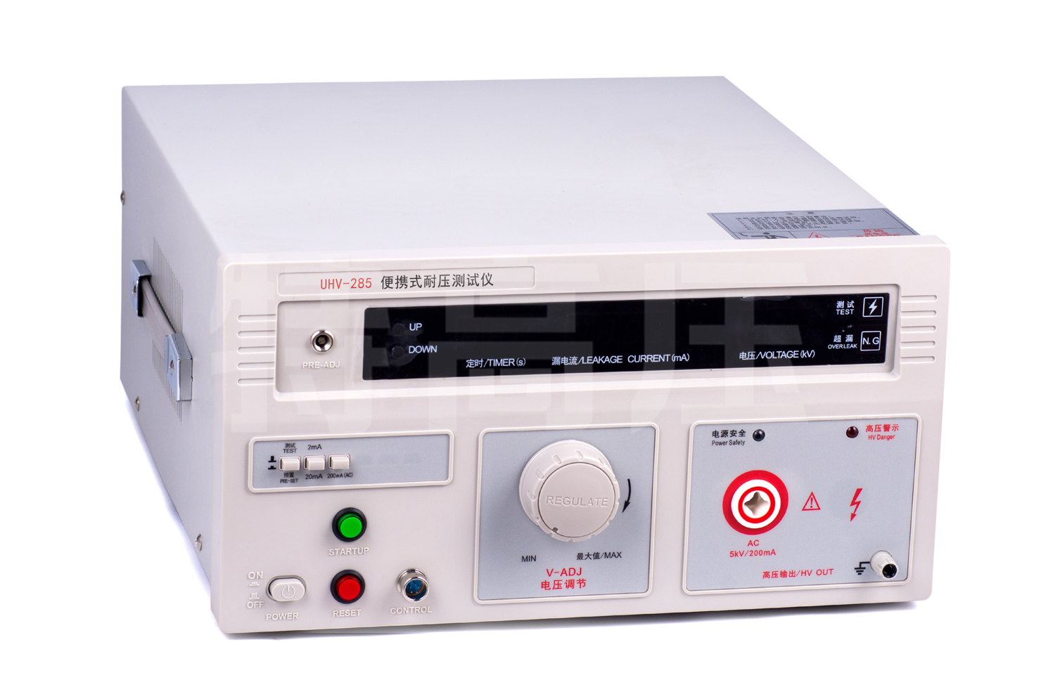 UHV-285 便攜式耐壓測(cè)試儀